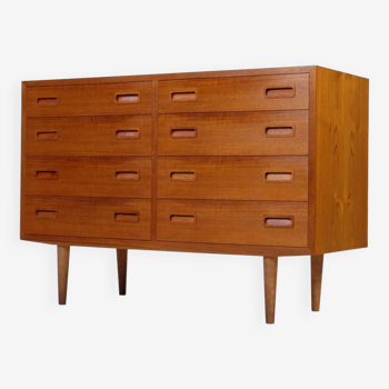 Commode danoise en teck par Poul Hundevad années 60 MidCentury