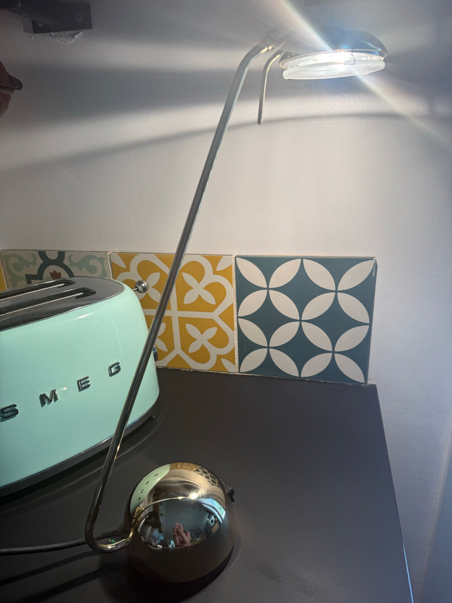 Lampe doré design