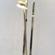 Deknudt brass floor lamp from the 70s