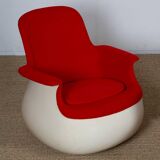 Pair of Culbuto armchairs by Marc Held for Knoll, 1967