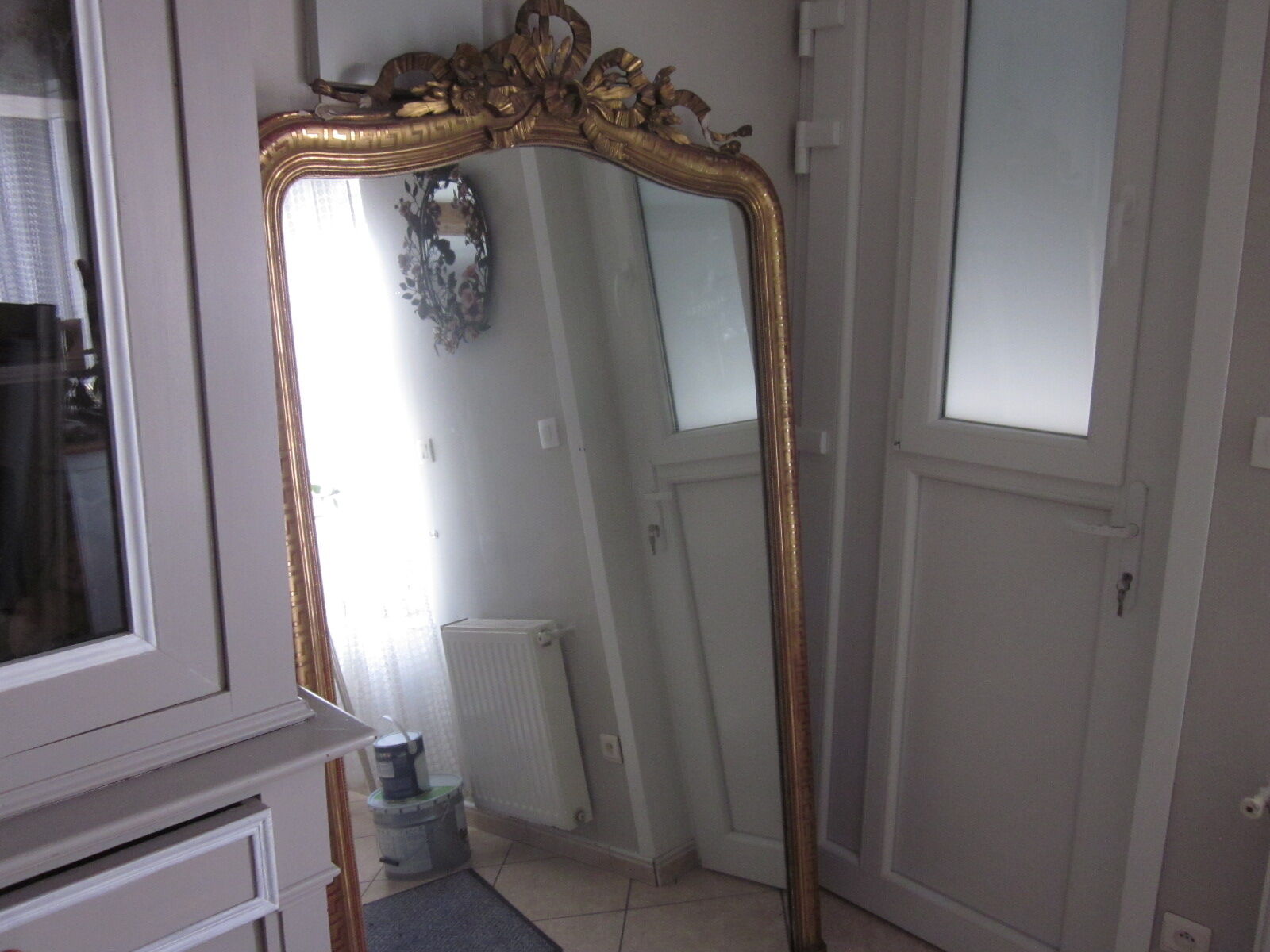 large mirror gilded XIX 2mx120cm