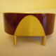 Uti clock from France - brass and lacquer - 1950s/1955