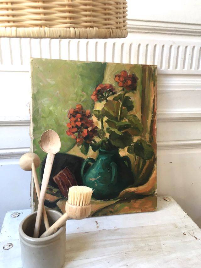 Oil painting on canvas