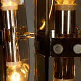 Lustre en verre fumé des années 1960