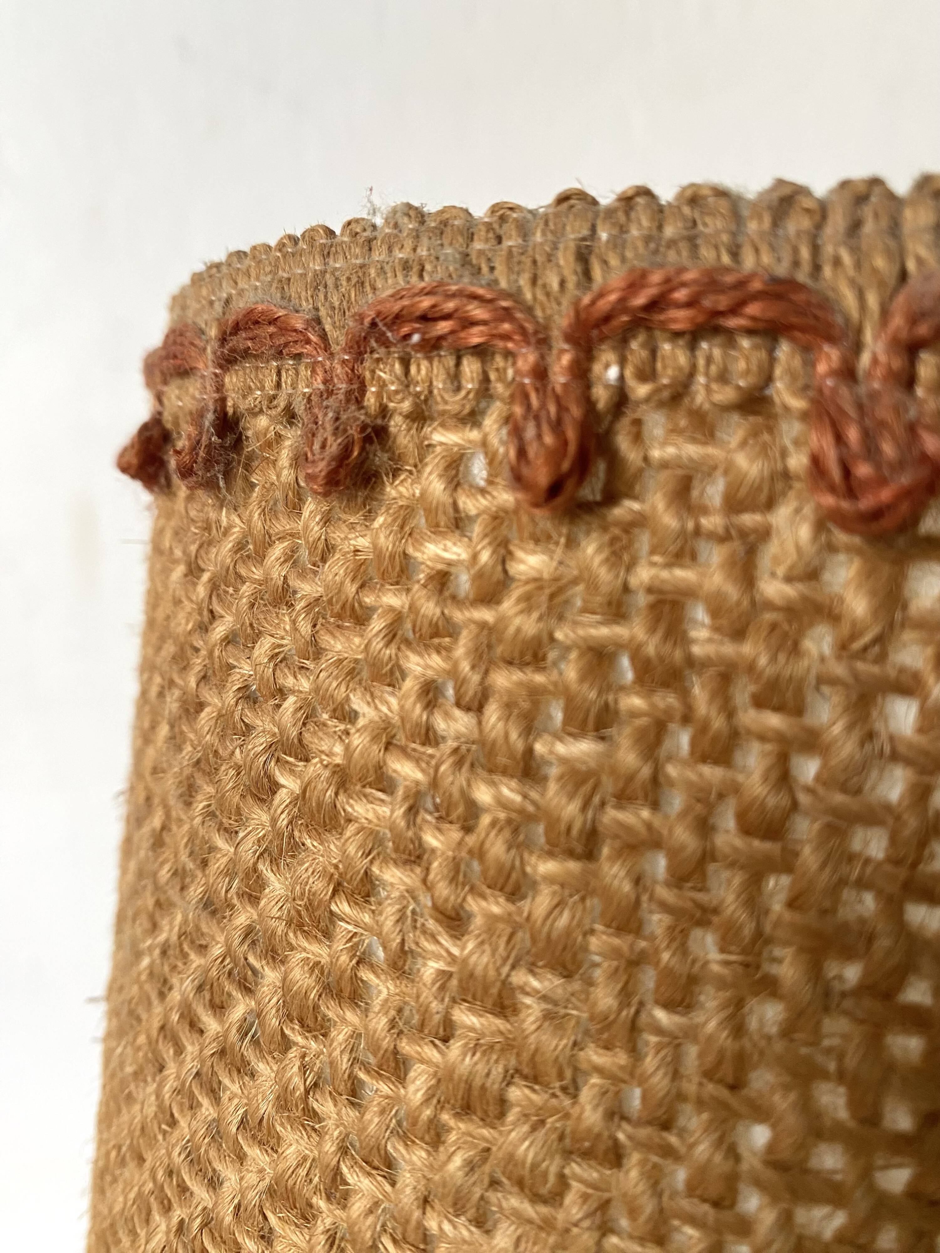 70s stoneware ceramic floor lamp, 42 cm