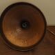 Brass pendant lamp from Denmark, industrial style, 1960s
