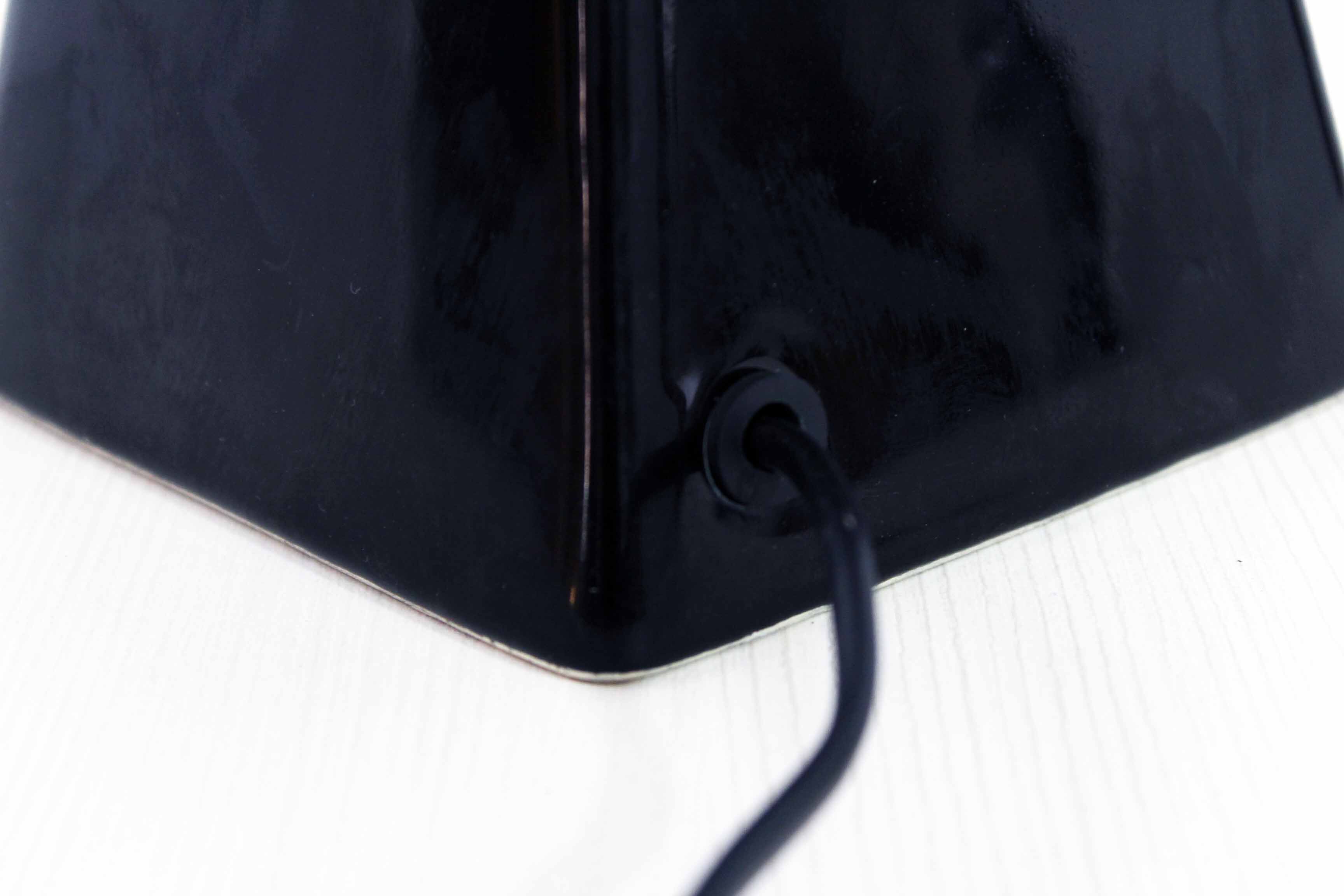 Pyramid lamp in ceramics 70s/80s