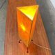 Mid-century tripod paper table lamp
