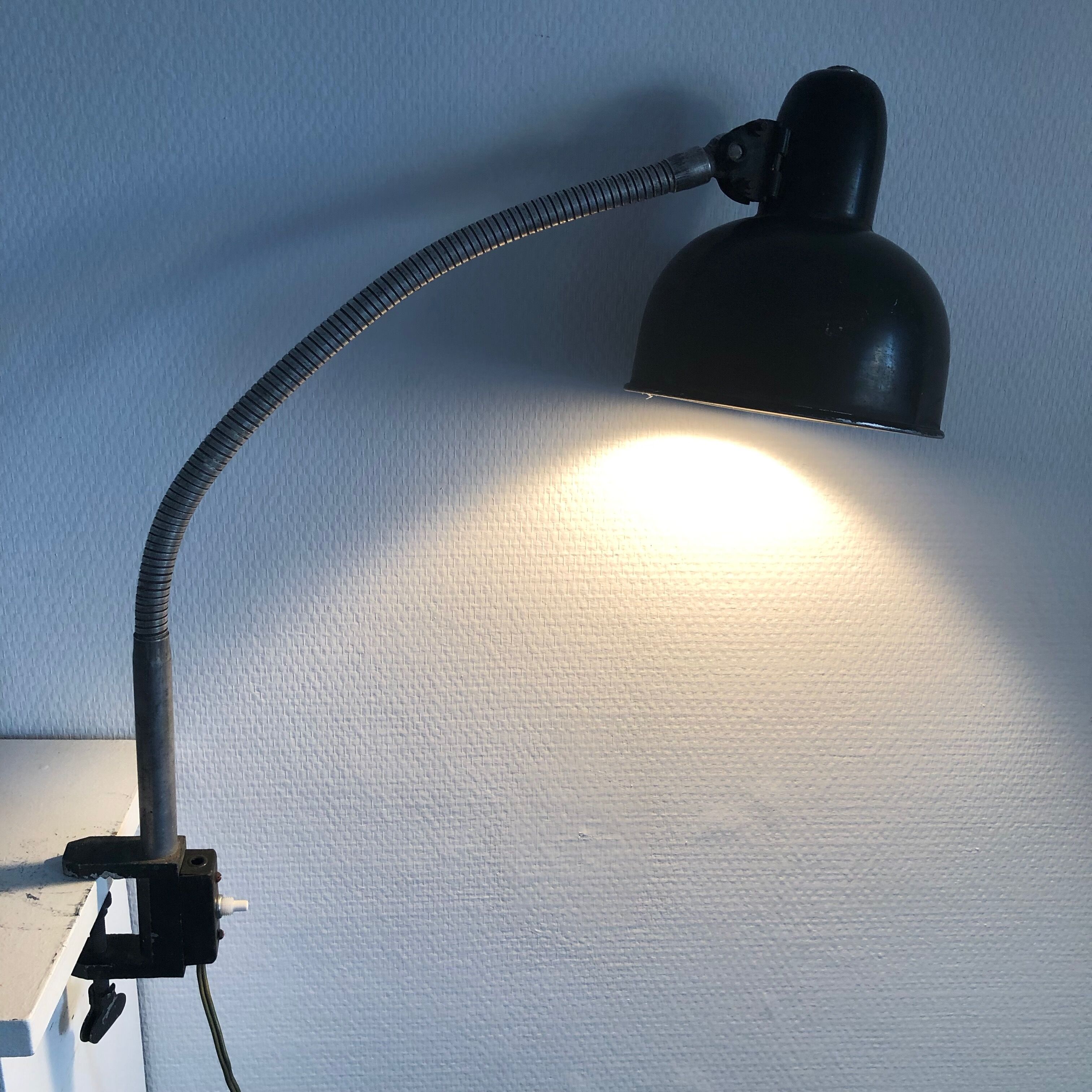 Lampe industrielle Fornay 1940 45cm