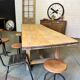 Table de ferme en chêne XXL