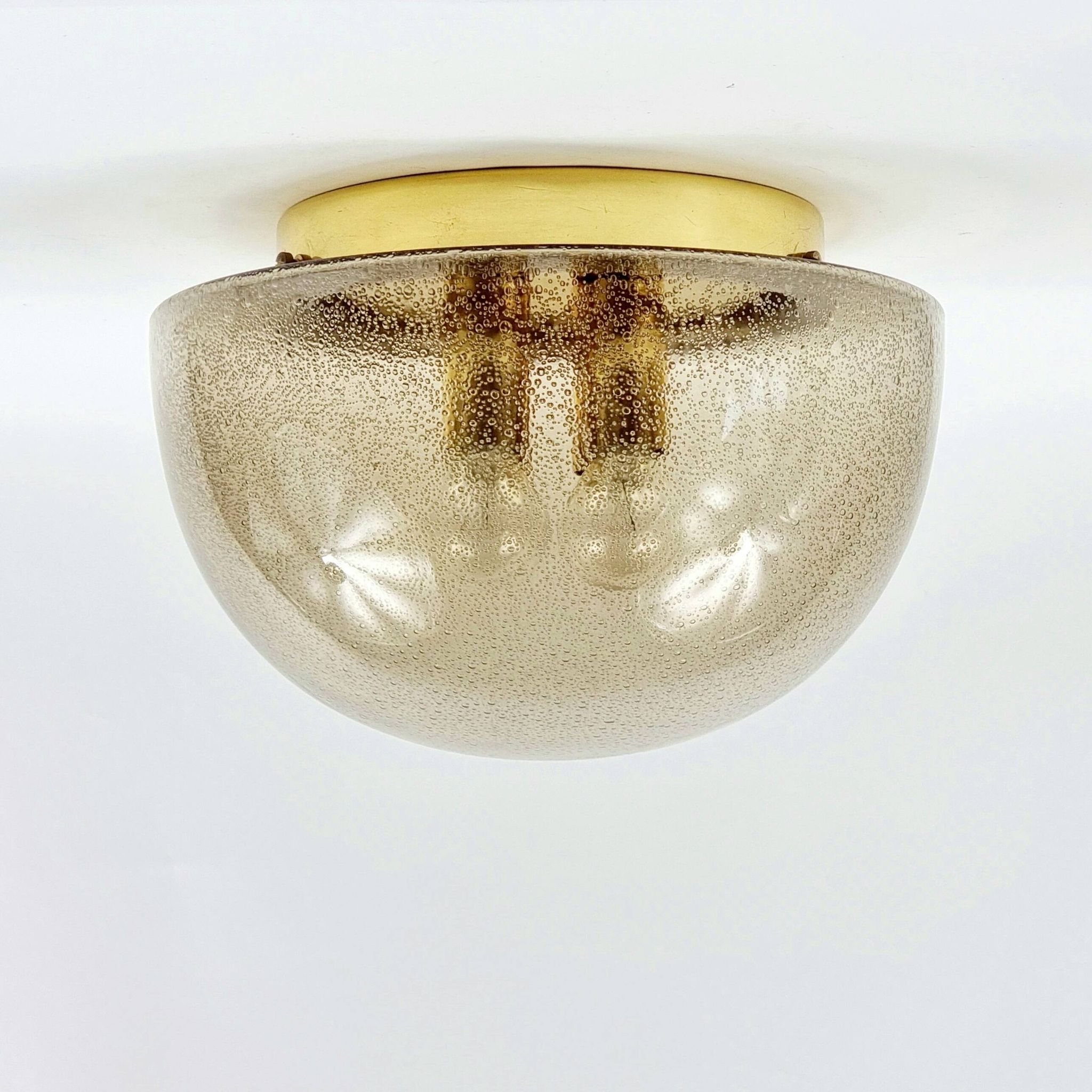 Large Space Age Mushroom-Shaped Ceiling Light from Limburg, Germany, 1970s