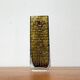 Brutalist bubble glass vase from the German space age mid-century by Emil Funke for Gral, 1960s.