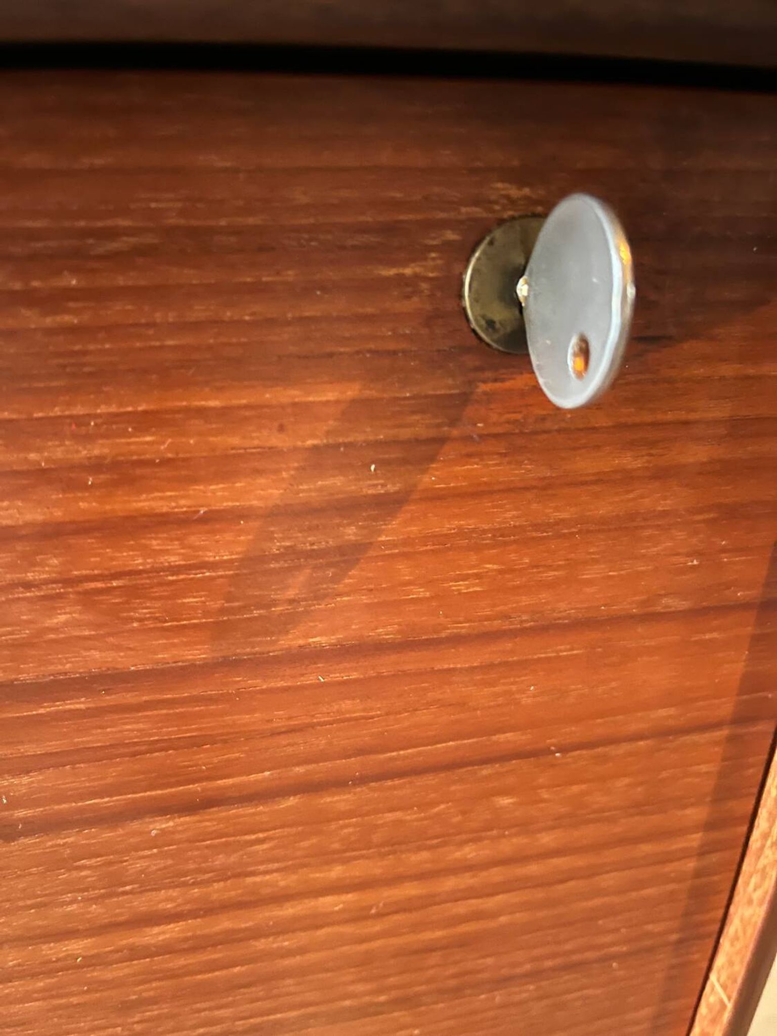 Meuble bar scandinave en teck année 60
