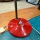 Vintage Aluminor red desk lamp – 1970s design
