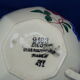 10 cups Digoin Sarreguemines model 9183 67 diam 8 cm