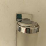 Applied chrome wall and frosted glass tube around 1930