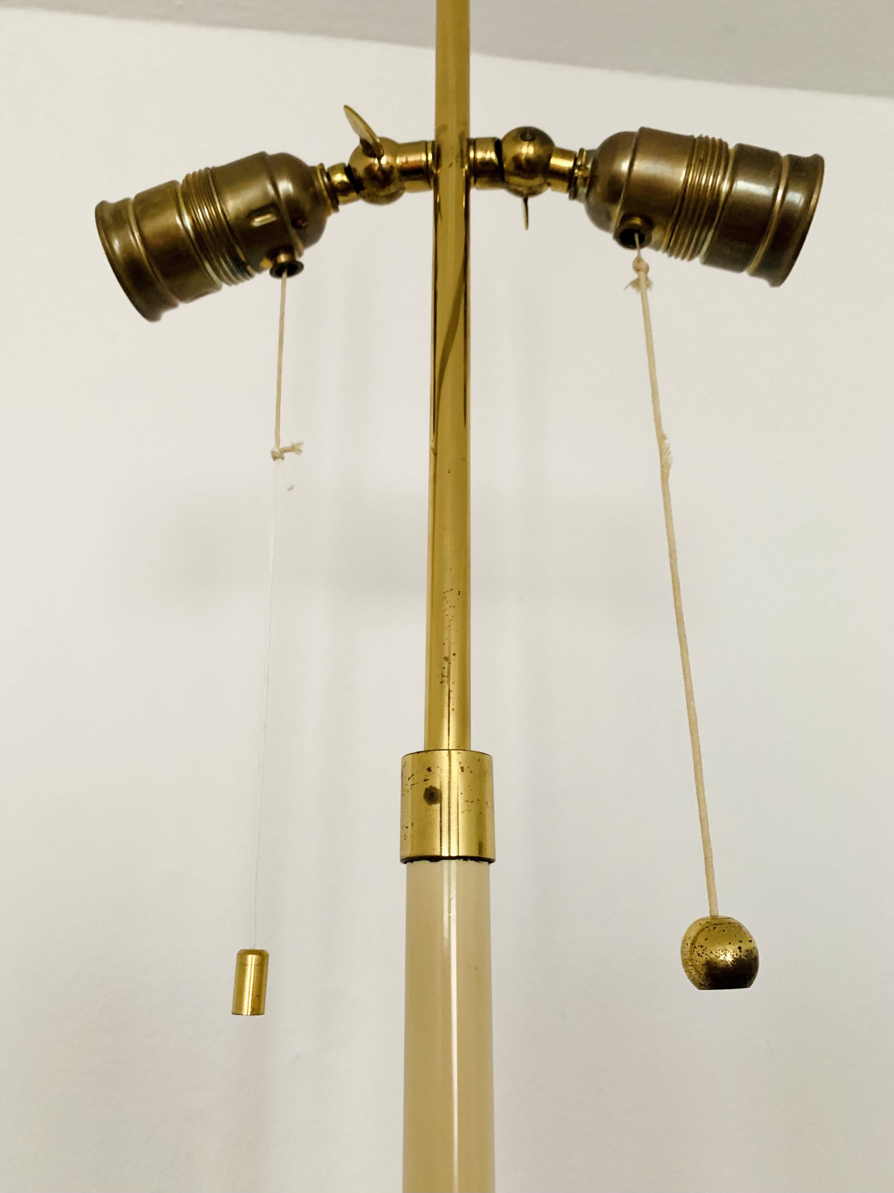 Brass Floor Lamp by Vereinigte Werkstätten
