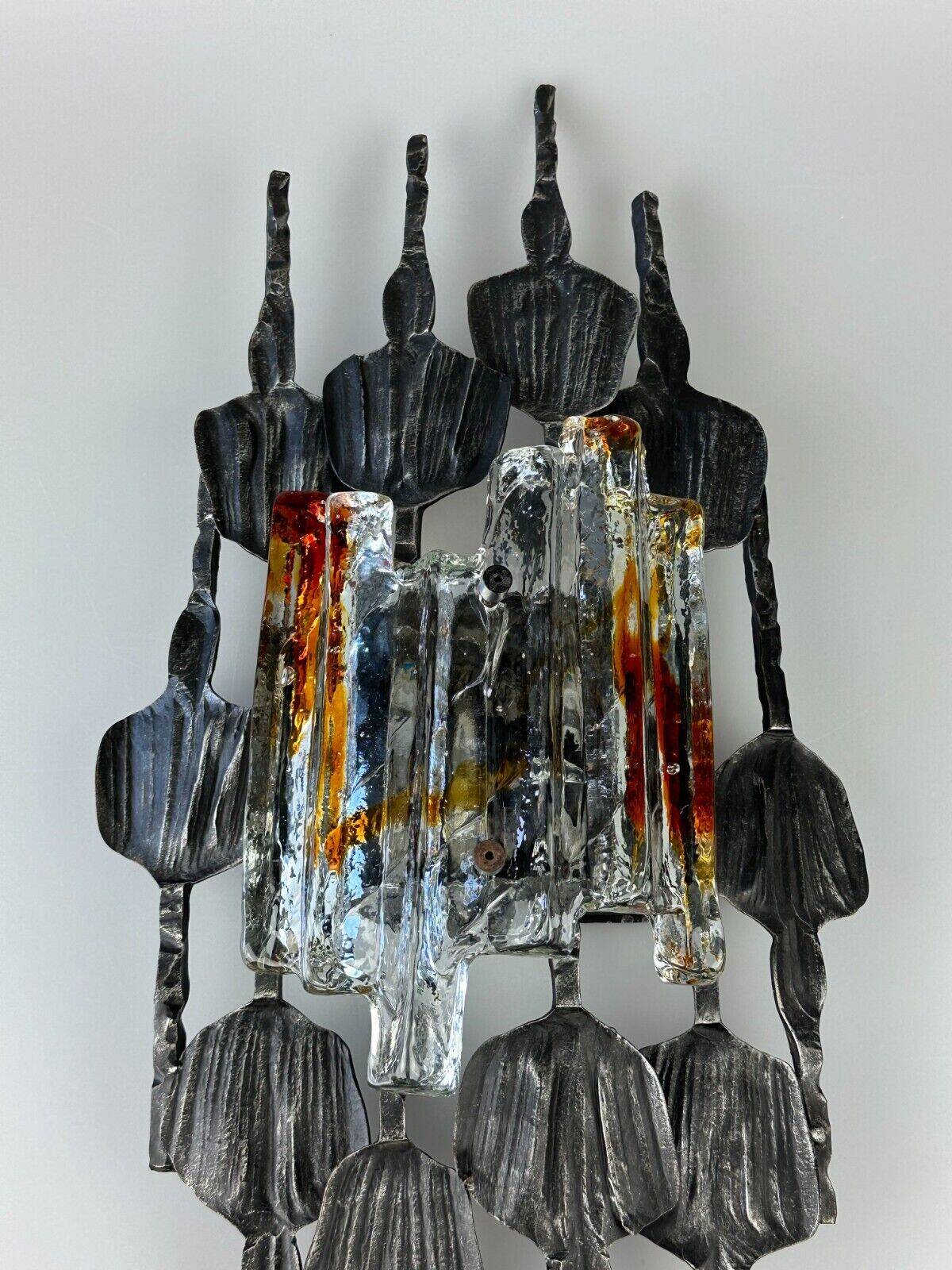 60s 70s Brutalist Wall Lamp Tom Ahlström & Hans Ehrlich Wall Sconce