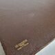 Vintage leather desk pad, the tanner, 50 cm