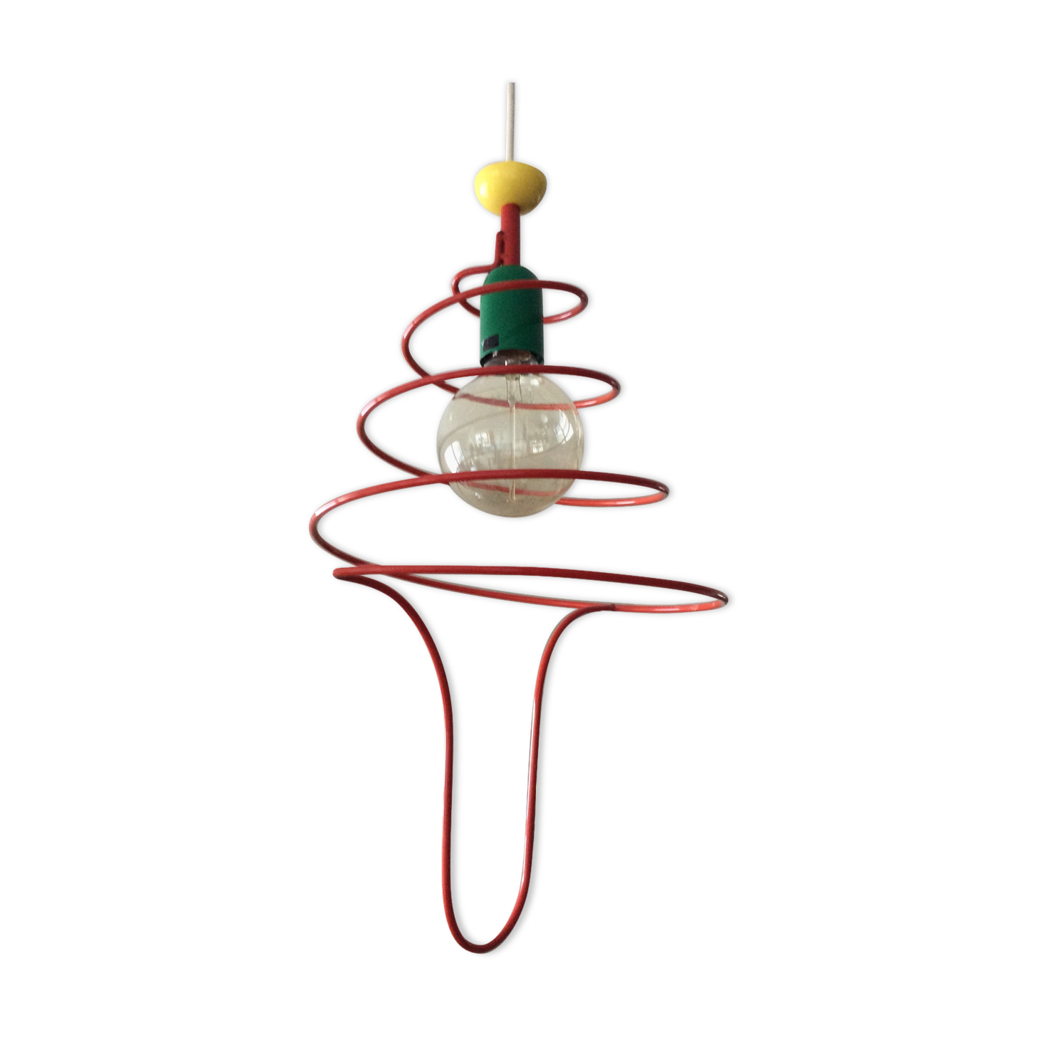Vintage pendant lamp from the 80s