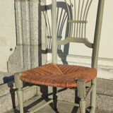 Ancienne chaise à langer Louis XVI