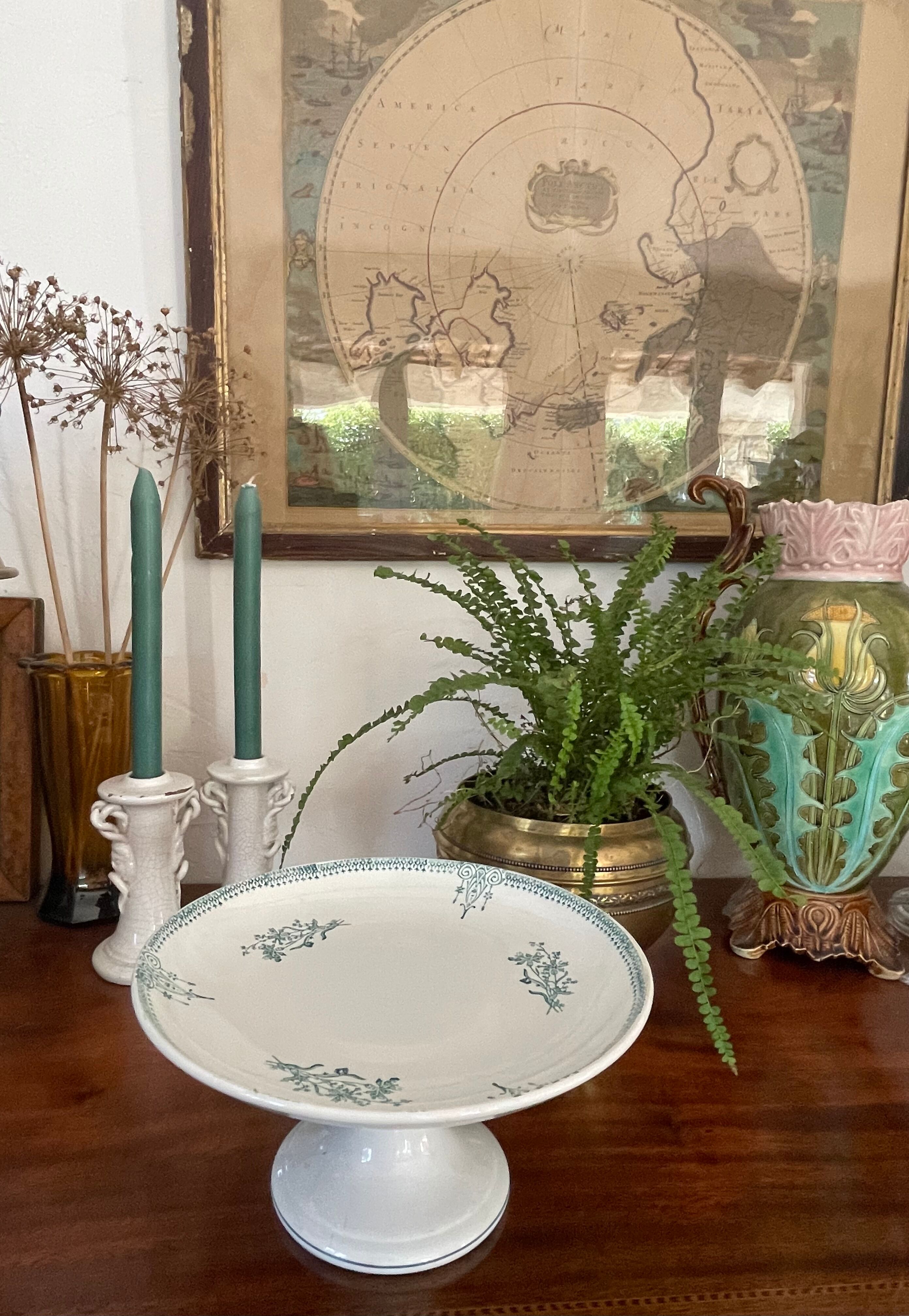 Compotier dish St Amand circa 1920