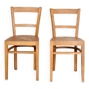 Paire de chaises bistrot - fischel