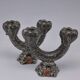 Art pottery candlesticks from Gien