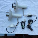 Pair of Louis Poulsen wall lights, Louise model, 60s, Denmark