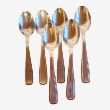 Lot 6 silver spoons