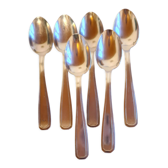 Lot 6 silver spoons