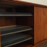 Buffet en teck, design danois, années 1970, fabriqué au Danemark