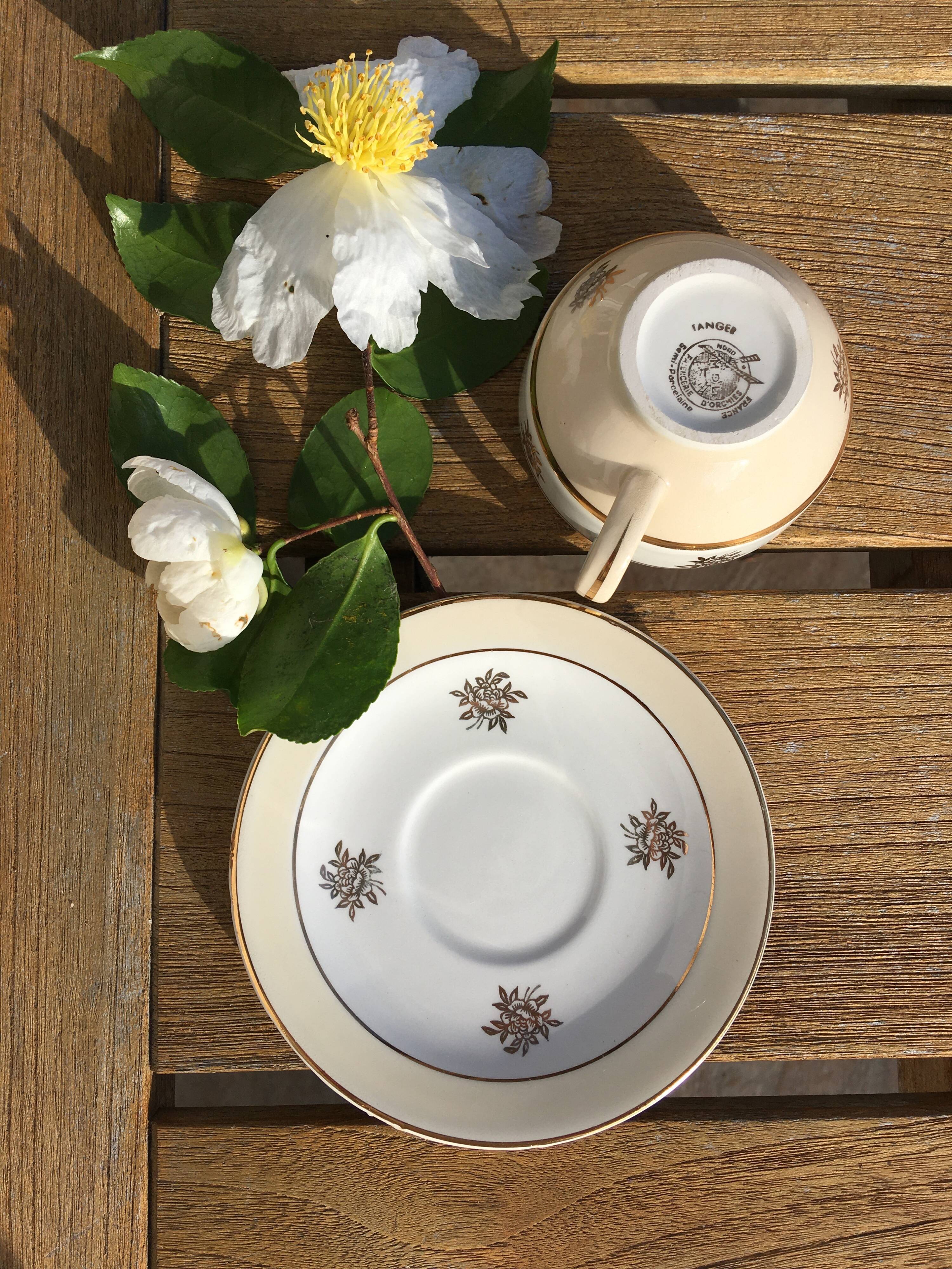 Coffee cups Faiencerie d'Orchies