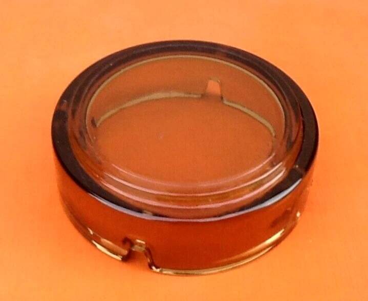 Années 1970  Cendrier verre fumé France