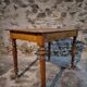 Vintage French farmhouse table, 1920s–1930s