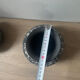 Lot of 3 ancient pots from Indonesia, black terracotta, wabi-sabi.