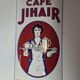 Coffee enamelled plate Jihair
