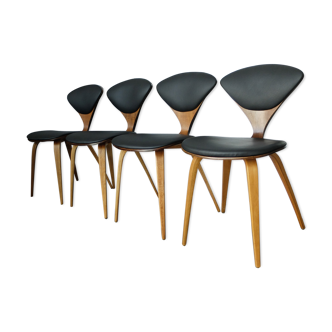 Chairs plywood teak of Norman Cherner, Plycraft, USA, lot 4