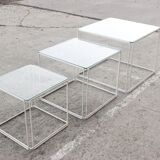 Pull out tables by Max Sauze published by Isocèle, France 1970