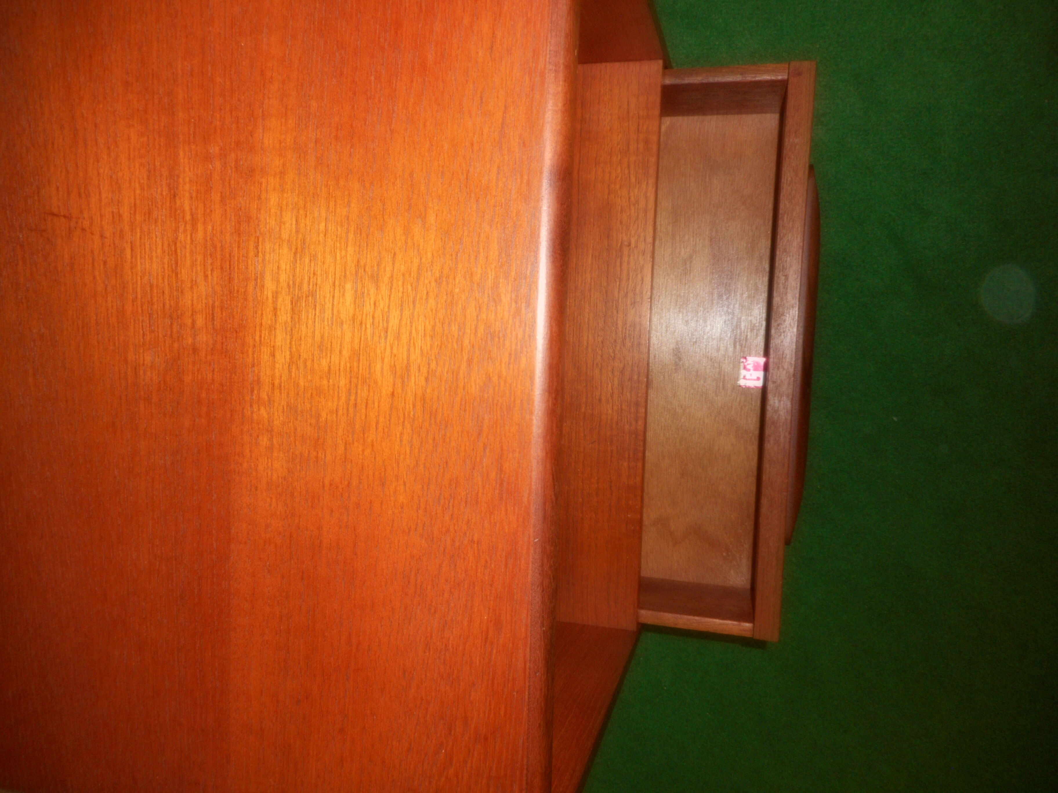 Vintage teak bedside