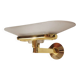 Jill Wall Light – Italian Design Arteluce 1980 – Brass & Opaline Glass