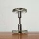 Mid-century modern glass and metal door handle from the space age, Germany, 1960s.