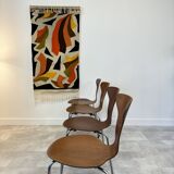 SET OF 4 MOSQUITO CHAIRS BY ARNE JACOBSEN