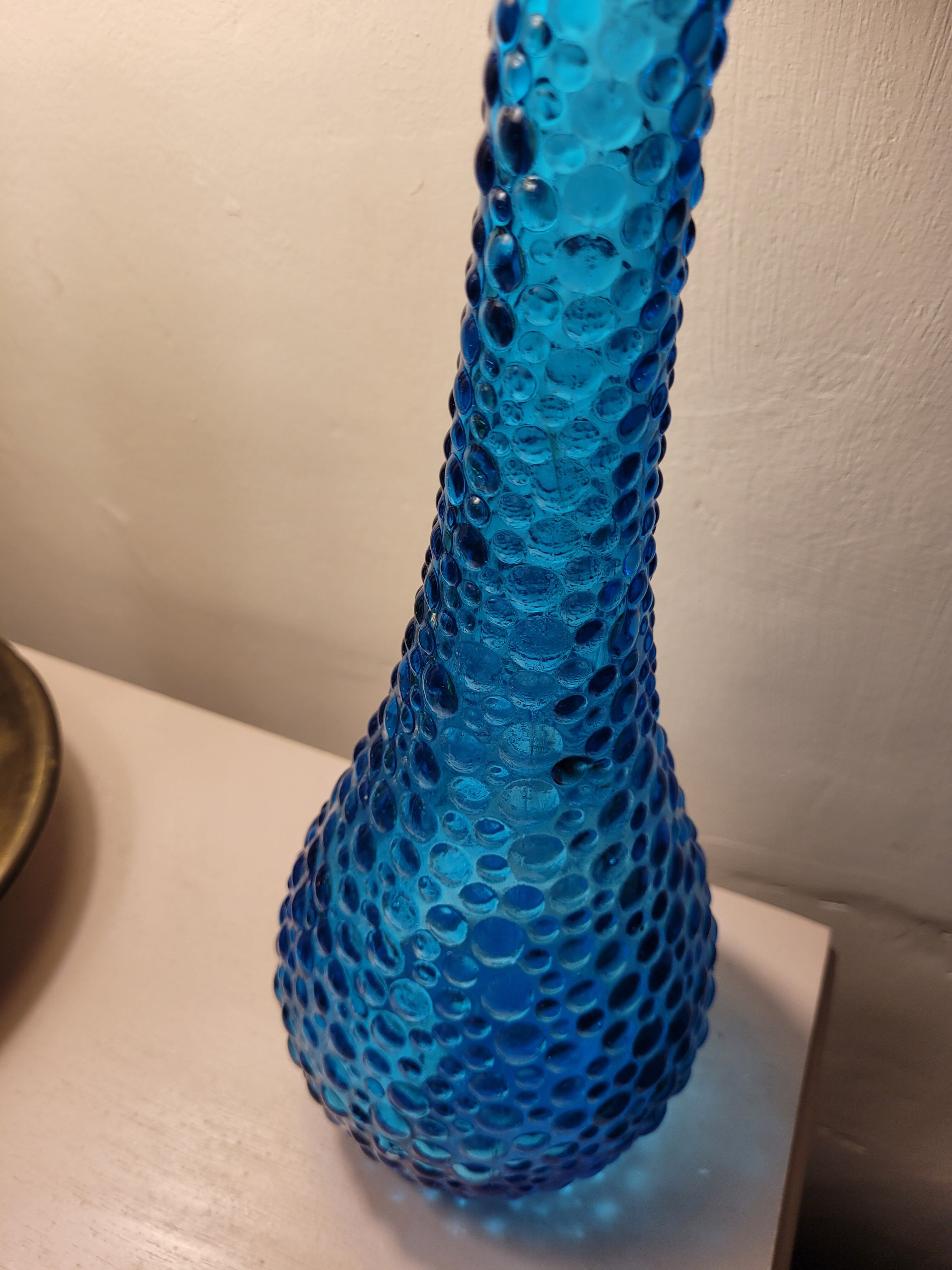 Italian glass bottle