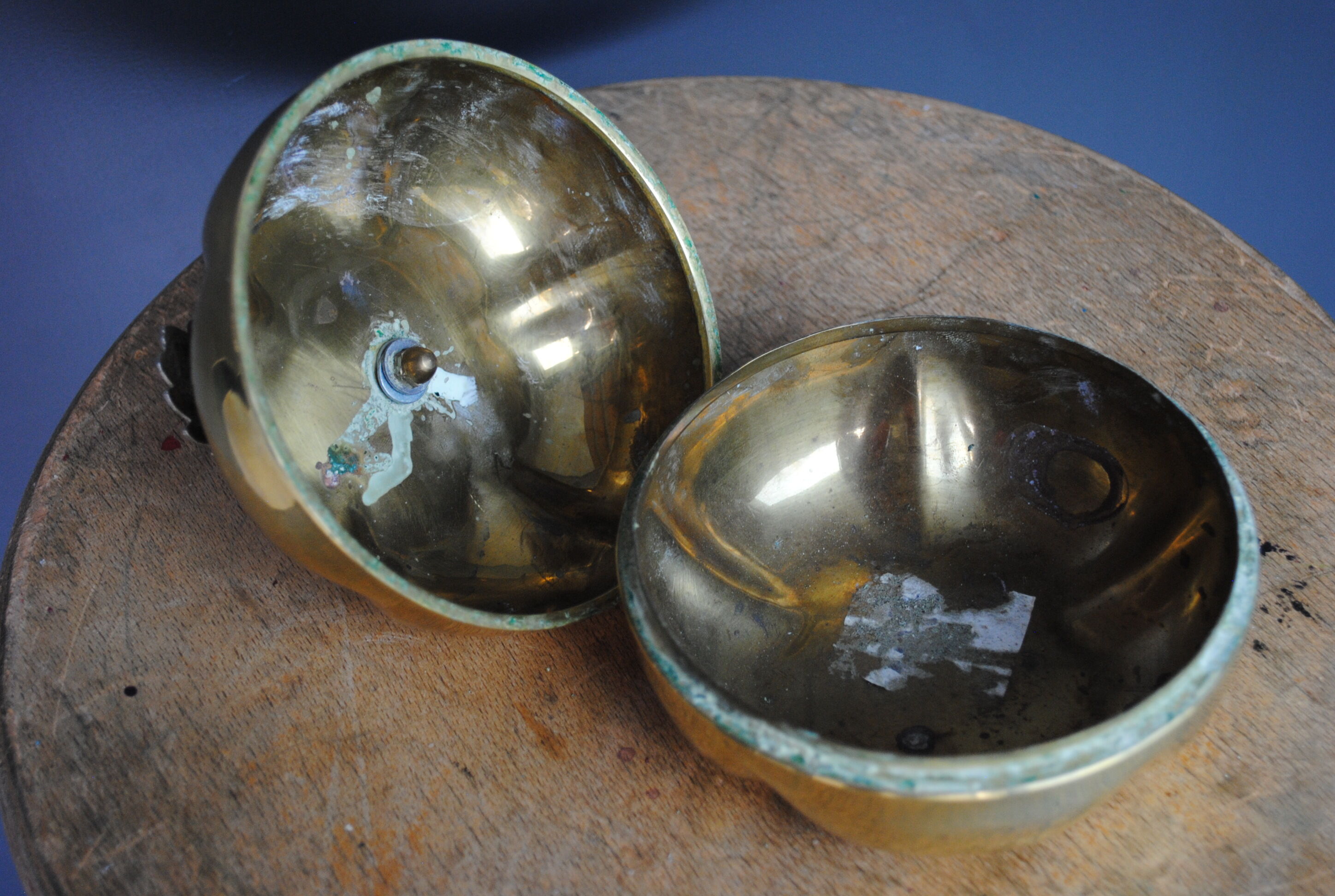 Box apple silver leaves