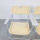 Mid-Century Tossa Wicker Folding Chairs by Hilbrant, Italy, 1960s, Set of 4