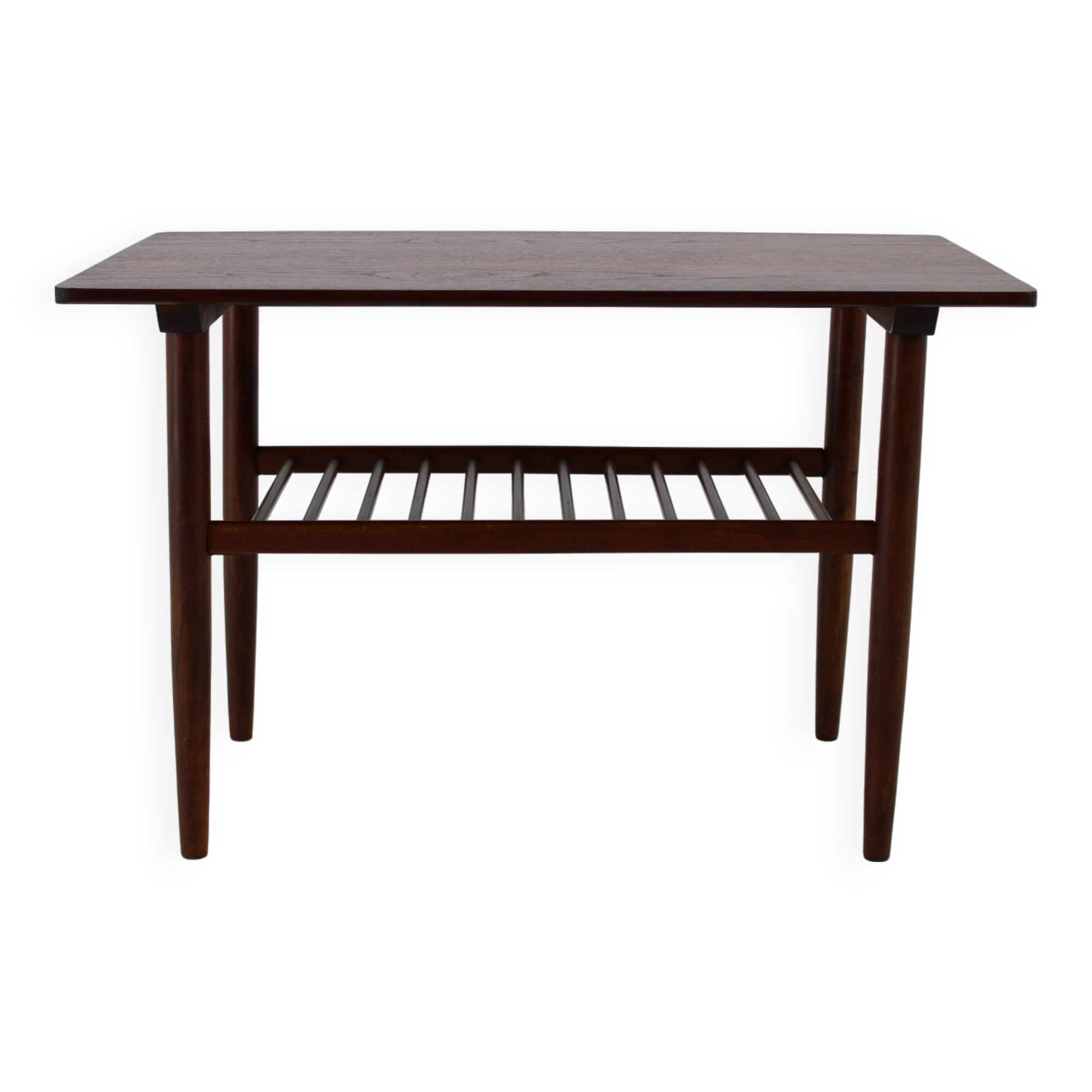 Table basse danoise en teck des années 1960