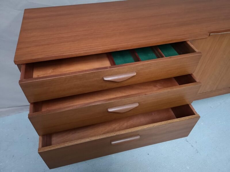 Vintage teak enfilade