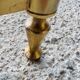 Vintage marble and brass coffee table circa 60's