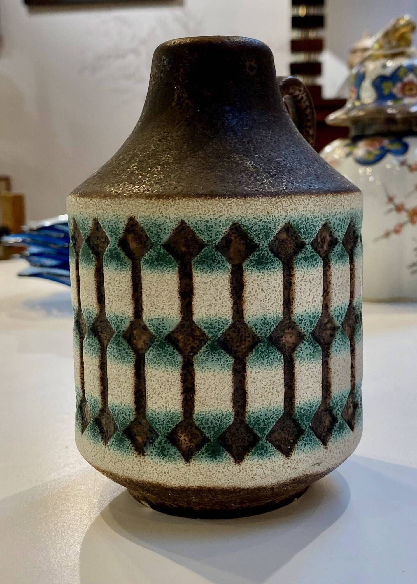 Small Jug Vase Jasba Ceramics 1638-15 – West Germany Vintage 1960s